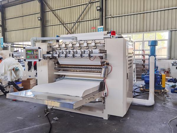 Full Automatic 10 Line Facial Tissue Paper Machine Product Line With Color