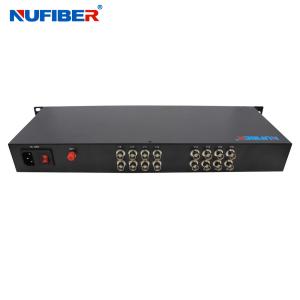 Wholesale CCTV 16CH HD 1080P Optical Video Converter Single Fiber Single Mode 1310 / 1550nm FC from china suppliers