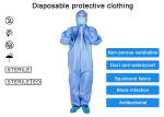 Dust Proof Safety Hospital Disposable Protective Suit