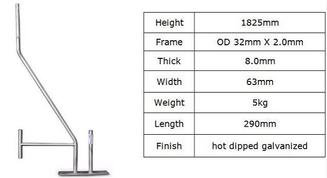 Galvanized 40g/M2 Temporary Security Fence Outdoor Temporary Fencing
