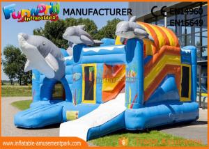Wholesale Large Inflatable Bouncer Slide For 30 People / Inflatable Jumping Castle from china suppliers