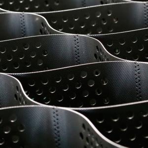 Wholesale Gravel Geogrid HDPE Plastic Geocell 200mm Height Highway Driveway Construction Soil Stabilization from china suppliers