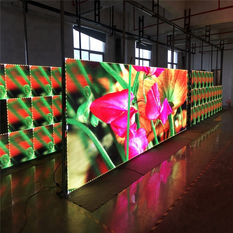 8 Scan Movable P6 Outdoor Rental Screen Led Video Wall