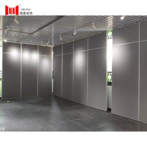Wholesale Banquet Hall Wooden Sliding Partition Wall 65mm 320KG Load bearing from china suppliers