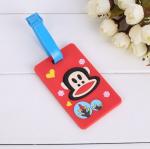 Promotional custom luggage tag/ pvc luggage tag/rubber luggage tag