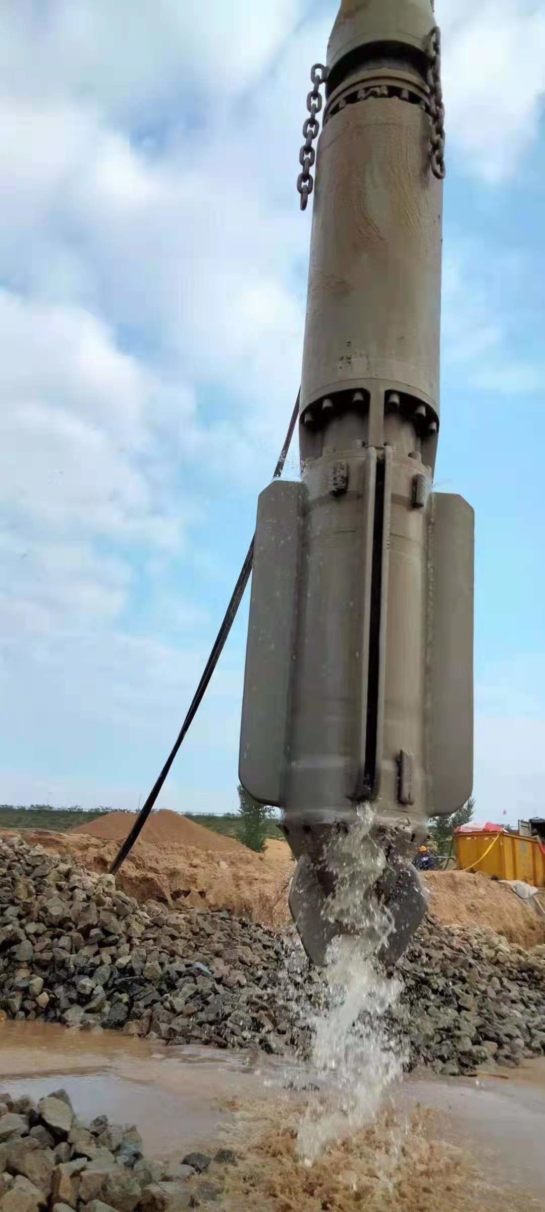 260kw Bvem Vibro Piling Contractors 450mm Vibro Float Machine For Sand Compaction