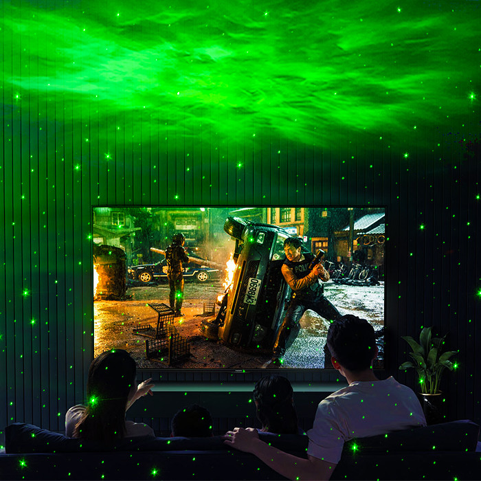 Practical RGB Smart Night Light Projector , Multipurpose Alexa LED Star Projector