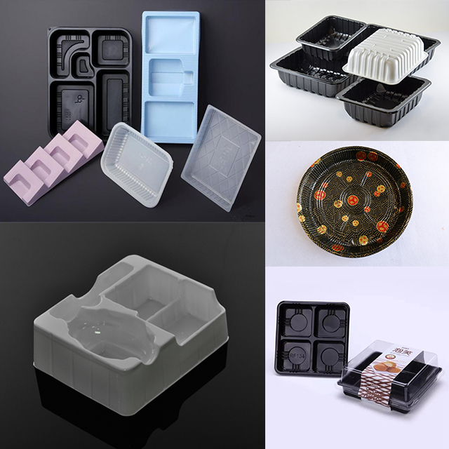 Blister Vacuum Thermoforming  full automatic plastic molding machine