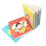 6x6inch 3pcs children's Kids Board Books 700Gsm Gloss C1S Art Paper Cover