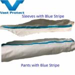 Easy to Wear Sealed Seam Disposable White Microporous Coverall Comfortable
