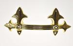 Decorative Plastic Coffin Handles Non Toxic PP Plastic Material H9001