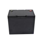 Matt Black High Voltage Rechargeable Batteries , High Power Motorcycle Battery
