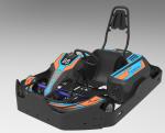 APP Adjustment Control 57Nm 4000W Electric Racing Gokart For Adult