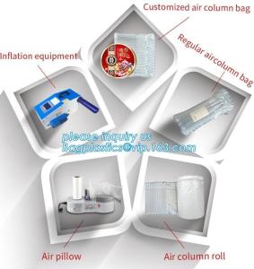 Wholesale cushion pillow air bag, cushion pillow dunnage air bag, air poly packing bag nylon air bubbles air pillow bag, bagplasti from china suppliers