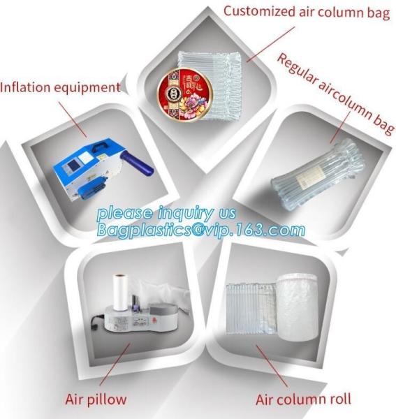 cushion pillow air bag, cushion pillow dunnage air bag, air poly packing bag