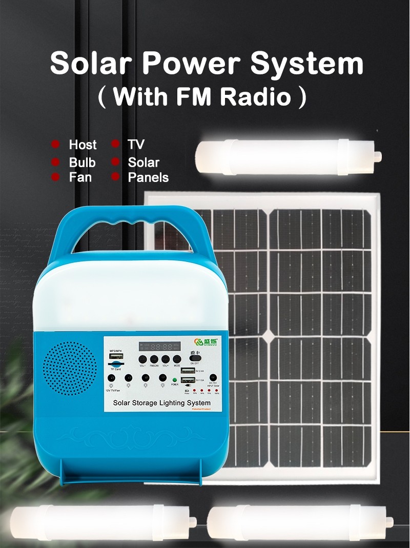 Multifunctional Solar Portable Power Station Home Energy Lantern Verasol Certification