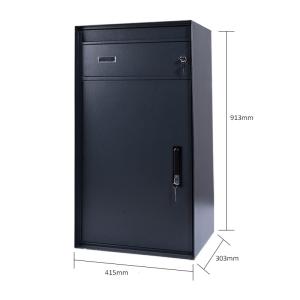Wholesale Wall Mount Lock Box Outdoor or Freestanding Home, Office, Commercial Mailbox Parcel Box from china suppliers
