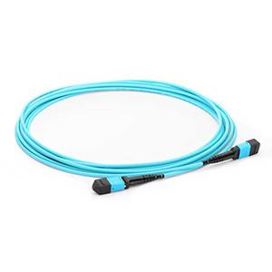 MPO Female- MPO Female (Pinless) Multimode 16-fiber MPO Trunk Cable OM4 50/125