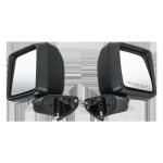 Black Car Exterior Accessories Adjustable Rotation Outside Auxiliary Blind Spot