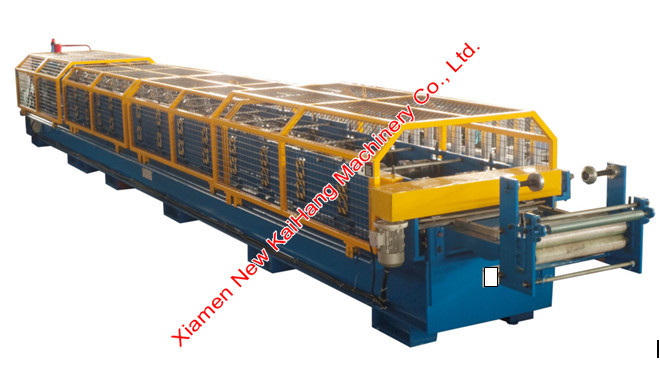 Seam Lock Metal Sheet Roof Roll Forming Machine Customized With Fixing Clip