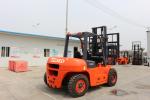 Mitsubish ISUZU Engine 5T Counterbalance Diesel Forklift Truck