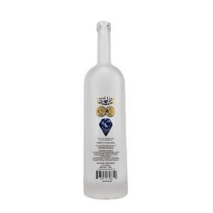 Wholesale Customized Color Logo Round Glass Bottle 200ml 375ml 500ml 700ml 750ml 1000ml for Beverage from china suppliers