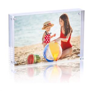Wholesale Plastic Acrylic Waterproof Clear Acrylic Photo Frame 4x6 Inch 10+10mm from china suppliers