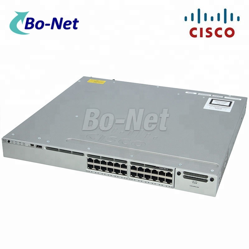 WS-C3850-24P-L Used Cisco Switches 24 Port 10/100M Switch Managed Network C3850 Series