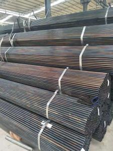 Wholesale Flat End Black Welded Steel Pipe Bent / Folded Without Cracks / Heavy Leather from china suppliers