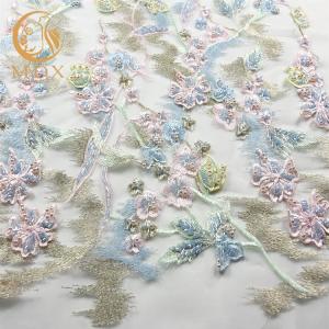Wholesale Characteristic Bridal Lace Fabrics Multicolor Sewing Lace Fabric For Fashion Show from china suppliers