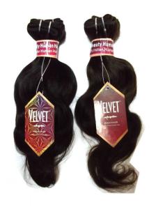 Wholesale Body Wave Non Remy Indian Human Hair Extension 18&quot; 24&quot; Length No Shedding from china suppliers