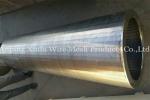 Johnson Rotary Sand Screen Cylindrical Sieve Vee Wire Screens 0.2 - 2mm Slot