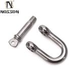 Marine Hardware High Polished 316 Stainless Steel Wide D Shackle for Industrial