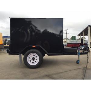 Wholesale Single Axle 7 X 5 Enclosed Trailer Furniture Vans Trailer For Camper / Moving from china suppliers