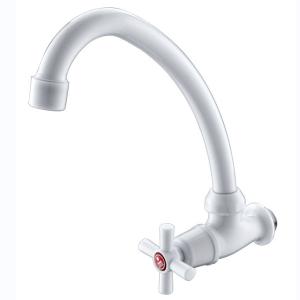 Wholesale Bathroom Faucet Accessory Type Faucet Modern Design ABS Goose Neck Water Plastic Tap from china suppliers