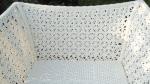 3pcs Beautiful White Outdoor Rattan Sofa Set For Swimming Pool