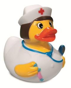 Wholesale Doctor Nurse Character Custom Rubber Ducks Cute Soft Safe White Color For Toys Shop from china suppliers