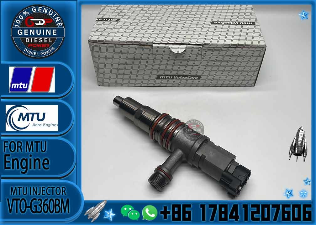 RX52407500021 diesel injector For MTU 4000 RX52407500050 23526589 VTO-G360BM MTU4000.01