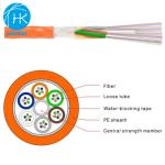Outdoor Singlemode Micro Air Blown Cable Stranded Loose Tube Air Blown Fiber