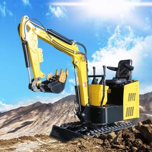 Wholesale Hydraulic Mini Excavator 1000kg CE Compact Digging Equipment Tiny Diggers from china suppliers