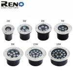 3000K-6500K LED Inground Light 24v rgbw With Bridgluxe Chip
