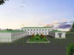 School Steel Frame Buildings Blast / Painted / Galvanized Surface Finished