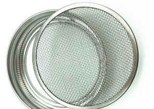 Wholesale Home Stainless Steel Sprouting Screen Strainer Lid For Mason Jar from china suppliers