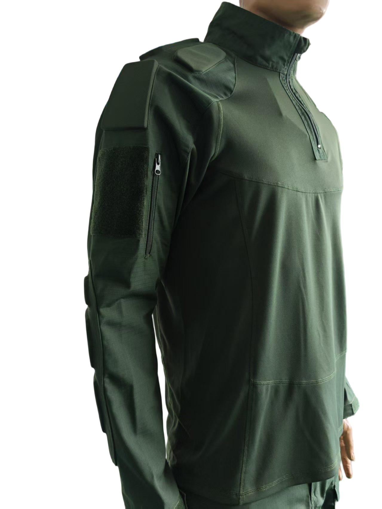 Green Frog Style Multi Purpose Tactical Training Uniform Set Long Sleeve Tactical Uniform for Men
