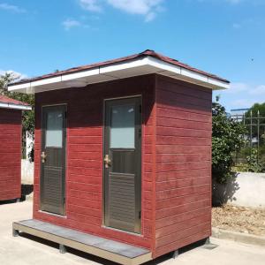 Wholesale 16mm PU Sandwich AZ150 Steel Tube Prefabricated Modular Toilets from china suppliers