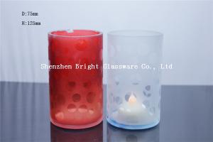 Wholesale Perfect design glass candle holder for decoration, hurricance glass from china suppliers