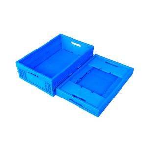 Wholesale Stacking Design Collapsible Plastic Box For Grocery Food / Garment Companies from china suppliers