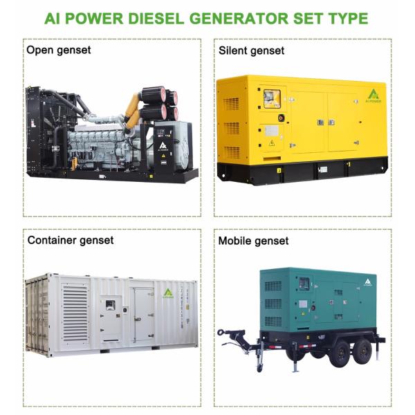 2000 Kva 1800kw Generator Dg Set 1mw 1800 Rpm Diesel Generator
