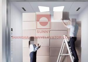 Wholesale High Load Steel Plate Freight Lift Cargo Elevator With Sider Door from china suppliers