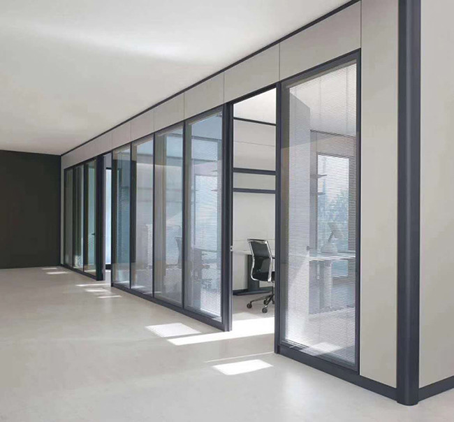 83mm Detachable Conference Room Movable Partitions 200-1500mm Width